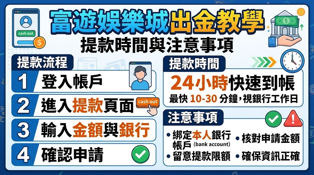 提款時間與注意事項