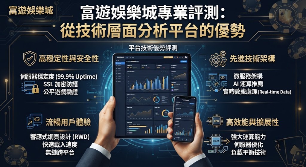富遊娛樂城專業評測：從技術層面分析平台的優勢